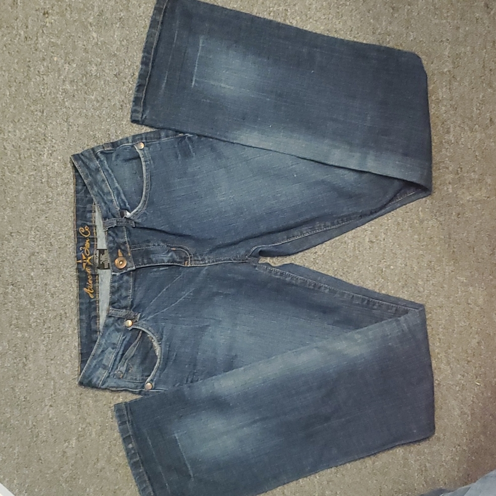 Arizona bootcut darkwash size 9 long